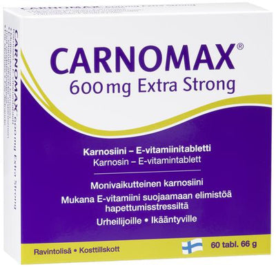 Carnomax 600 mg Extra Strong 60 tabl.
