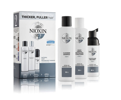 NIOXIN Trial Kit System 2  150+150+50 ml Käsitellyille hiuksille