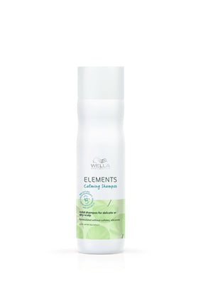 Wella Elements Calming Shampoo 250 ml -mieto shampoo herkälle hiuspohjalle