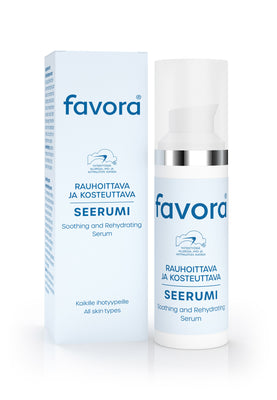 Favora Rauhoittava & Kosteuttava Seerumi 30ml