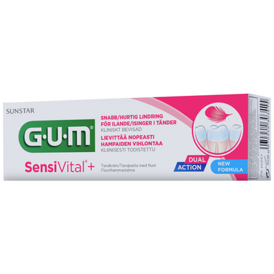 GUM SensiVital+ hammastahna vihloville hampaille