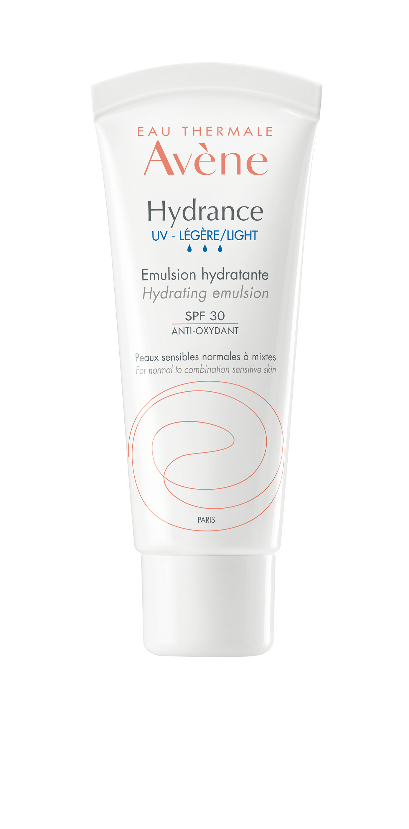 Avene Hydrance Light UV30 -kosteusvoide normaali- ja sekaiholle