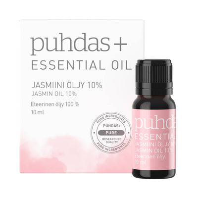 Puhdas+ Eteerinen jasmiiniöljy 10 ml