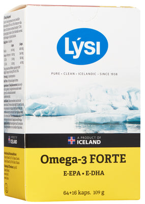 Lysi Omega-3 Forte 64 kaps