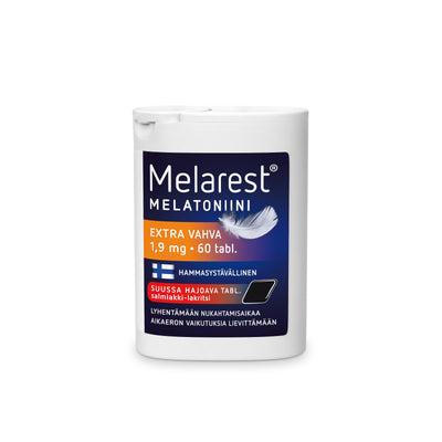 MELAREST MELATONIINI EXTRA VAHVA 1,9 MG 60 tabl