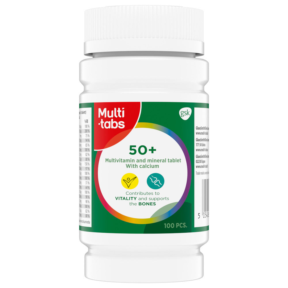 MULTI-TABS 50+ 100 tabl