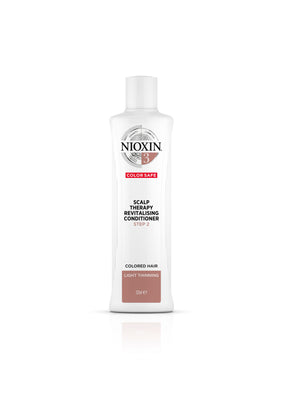NIOXIN System 3 Scalp Revitalizer -Hoitoaine värjätyille, lievästi ohentuneille hiuksille -Eri pakkauskokoja