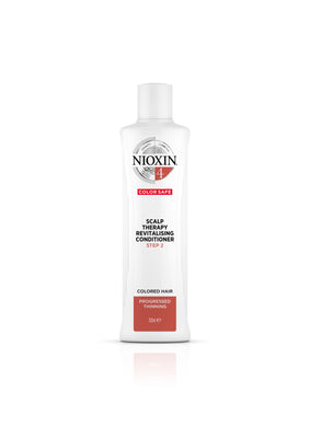 NIOXIN System 4 Scalp Revitalizer -Hoitoaine värjätyille, selvästi ohentuneille hiuksille -Eri pakkauskokoja