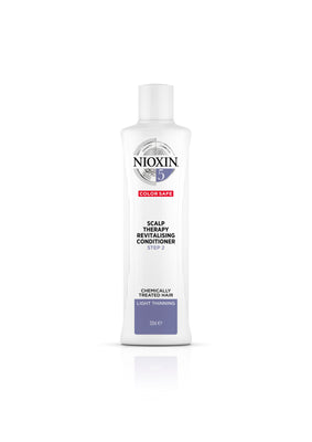 NIOXIN System 5 Scalp Revitalizer -Hoitoaine käsitellyille, lievästi ohentuneille hiuksille -Eri pakkauskokoja