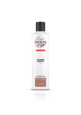 NIOXIN System 3 Cleanser -Shampoo värjätyille, lievästi ohentuneille hiuksille -Eri pakkauskokoja