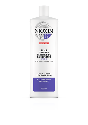 NIOXIN System 6 Scalp Revitalizer -Hoitoaine kemiallisesti käsitellyille, selvästi ohentuneille hiuksille -Eri pakkauskokoja