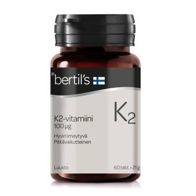 Bertils K2-vitamiini 60 tabl