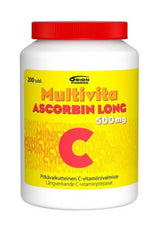 Multivita Ascorbin Long 500 mg - 200 tablettia