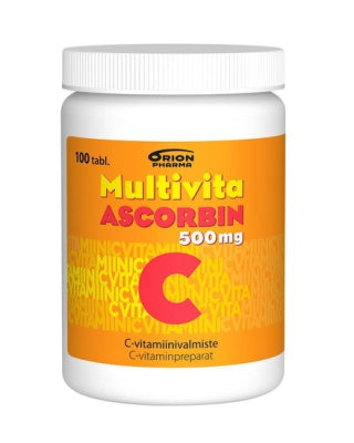 Multivita Ascorbin 500 mg 100 tabl