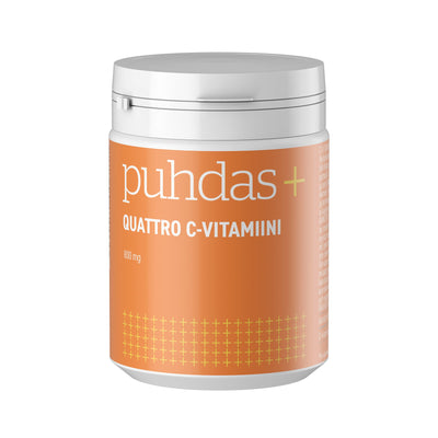 Puhdas+ quattro C-vitamiini 200 g huom päiväys 4.7.2024
