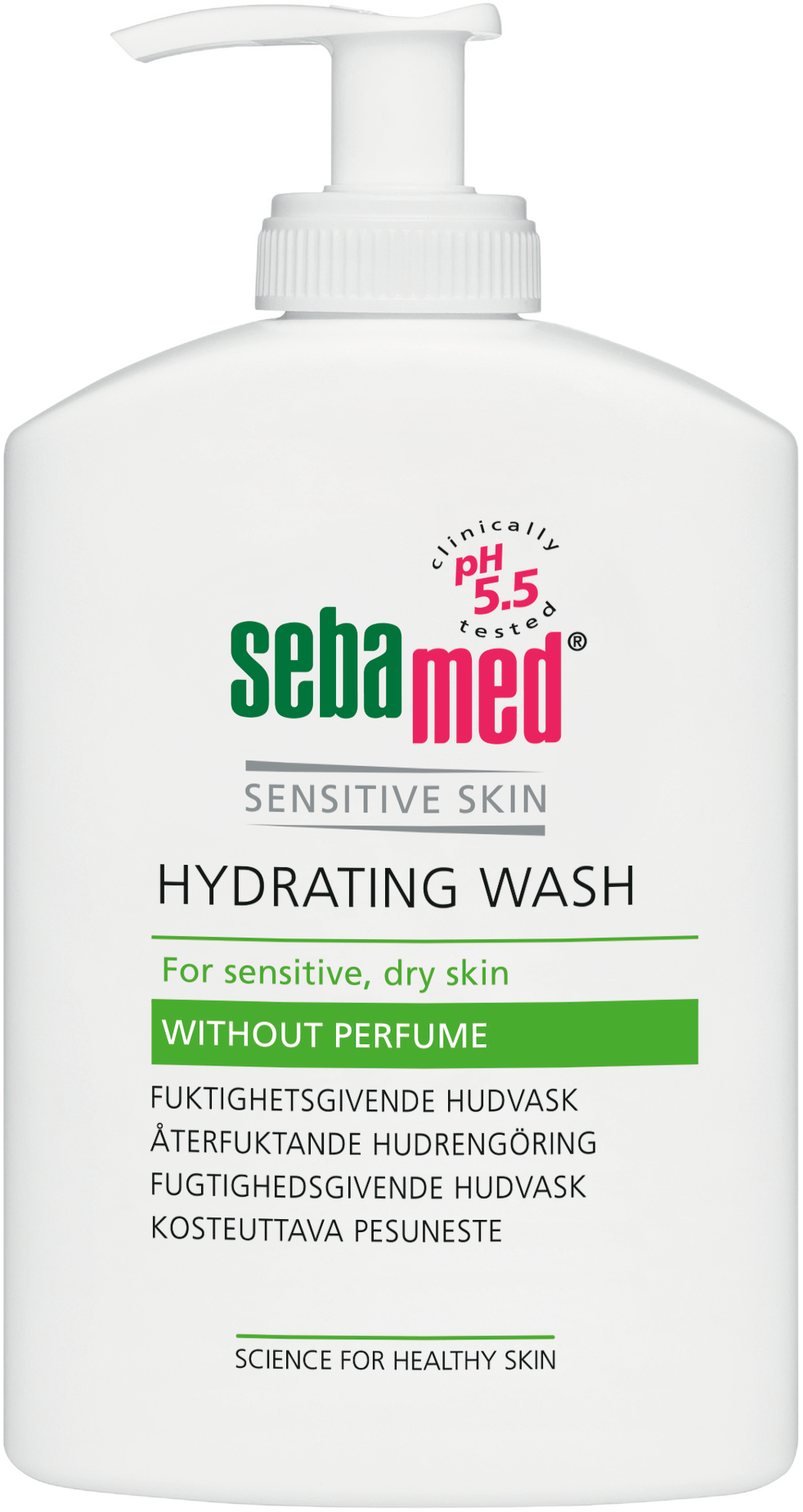 Sebamed Hydrating Body Wash PARFUME-FREE - Hajusteeton pesuneste 300 ml