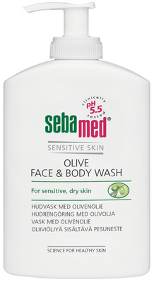 Sebamed Olive Face & Body Wash -pesuneste - eri kokoja