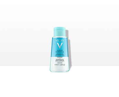 Vichy Purete Thermale silmämeikinpoistoaine vedenkestävälle meikille