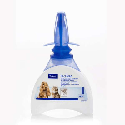 Virbac Ear clean -korvanpuhdistusaine eläimille 100 ml