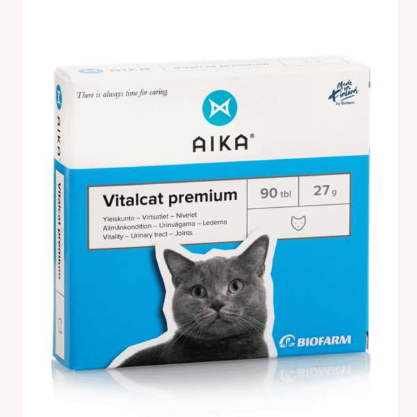 Aika Vitalcat Premium 90 tabl vitamiinivalmiste kissoille