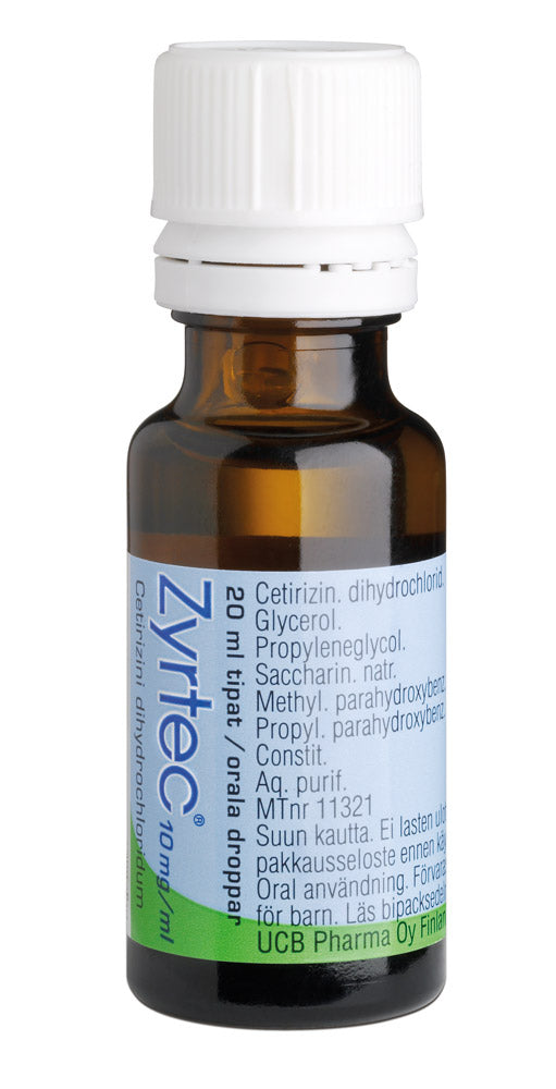 Zyrtec 10 mg/ml tipat 20 ml