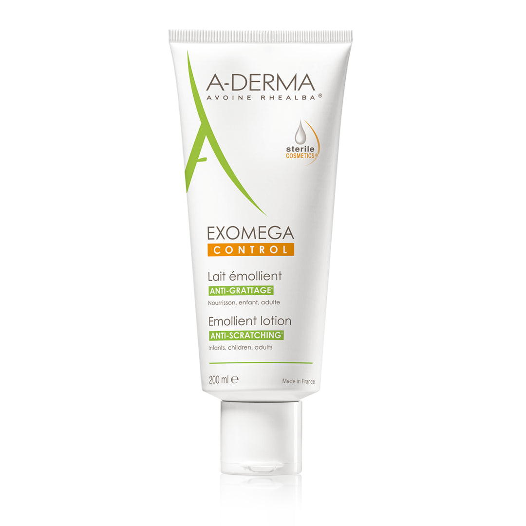 A-DERMA Exomega Control lotion -kevyt emulsiovoide 200 ml