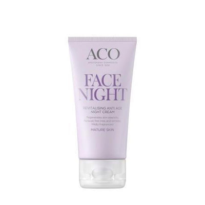 ACO Face Anti-Age Revitalizing Night Cream -yövoide aikuiselle iholle