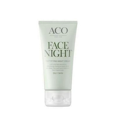 ACO Face Mattifying Night Cream -yövoide rasvaiselle iholle