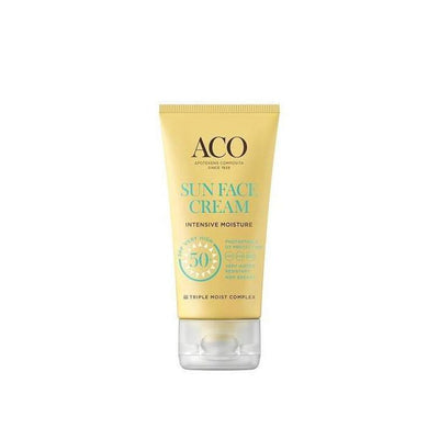 ACO Sun Face Cream SPF50+ -aurinkovoide kasvoille