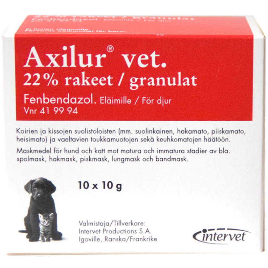 Axilur vet 22 % rakeet – Apteekkiplus.fi