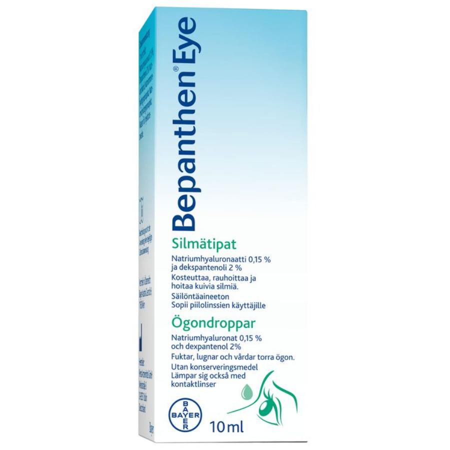 Bepanthen Eye silmätipat 10 ml tai 2x10 ml