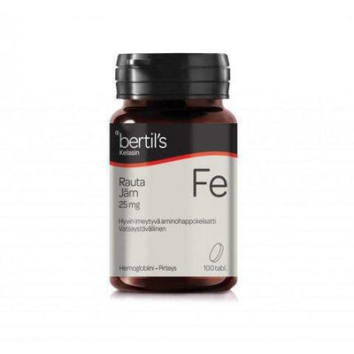 Bertil's Kelasin Rauta 25 mg