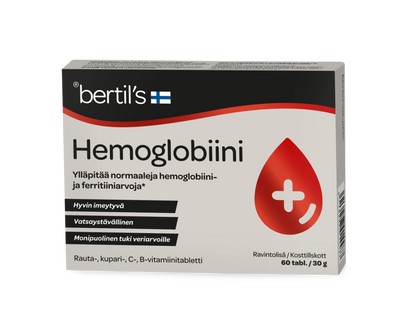 Bertil's Hemoglobiini 60 tabl.