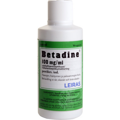 Betadine 100 mg/ml -antiseptinen liuos