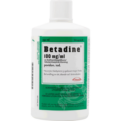 Betadine 100 mg/ml -antiseptinen liuos