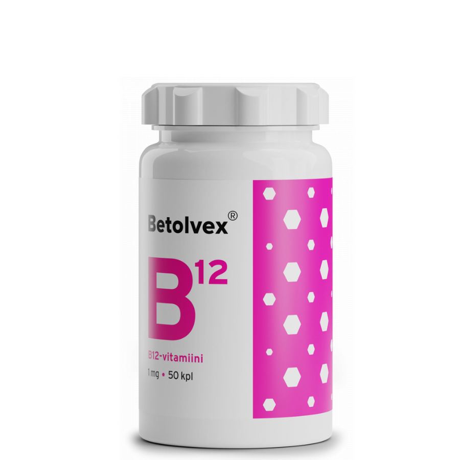 Betolvex 1 mg B12-vitamiini -eri kokoja – Apteekkiplus.fi