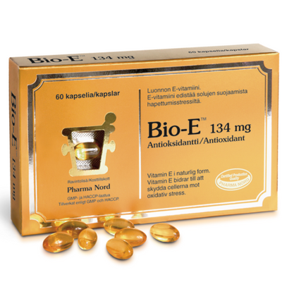 Bio-E 134 mg luonnon E-vitamiini
