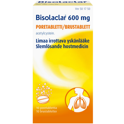 Bisolaclar 600 mg -poretabletti