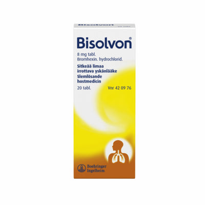 Bisolvon 8 mg -tabletti
