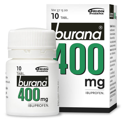 Burana 400 mg tabletti - eri kokoja