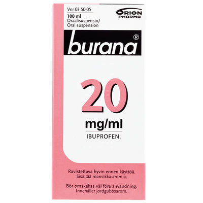 Burana 20 mg/ml -oraalisuspensio