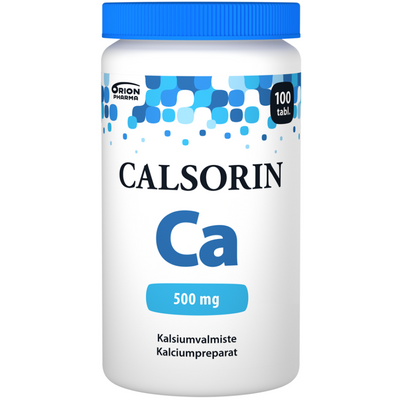 Calsorin 500 mg 100 tablettia