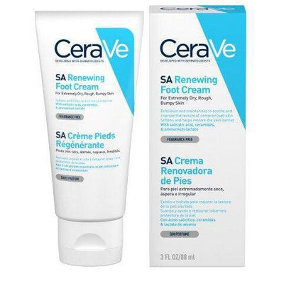 CeraVe SA Renewing Foot Cream-jalkavoide