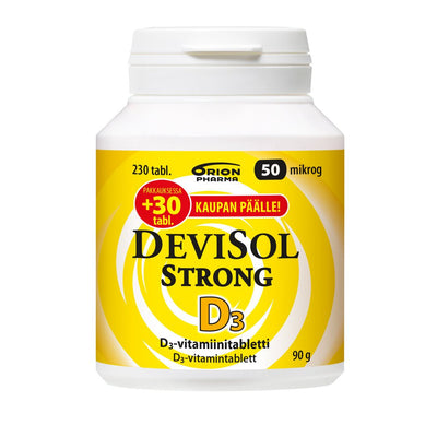 DeviSol Strong 50 mikrog 230 tablettia KAMPANJAKOKO