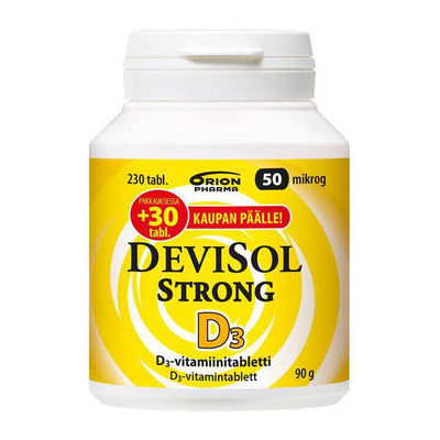 DeviSol Strong 50 mikrog 230 tablettia KAMPANJAKOKO