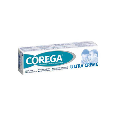 Corega Ultra Creme -hammasproteesin kiinnitysvoide