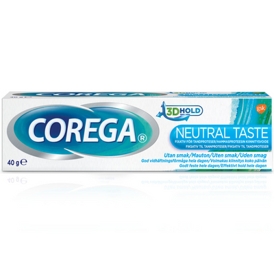 Corega Neutral Taste hammasproteesin kiinnitevoide