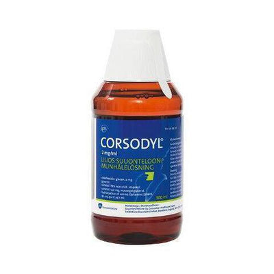 Corsodyl 2 mg/ml -liuos suuonteloon