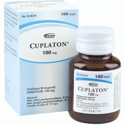 Cuplaton 100 mg -kapselit