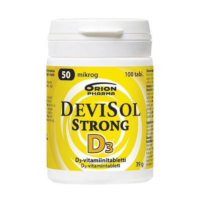 DeviSol Strong 50 mikrog 100 tbl